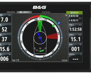 B&G ZEUS2-12 MFD,WORLD BASEMAP