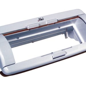 Afsluitbaar audiodeksel wit